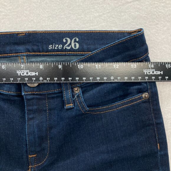 J. Crew Blue Straight Leg Jeans Classic Style - Picture 6 of 10